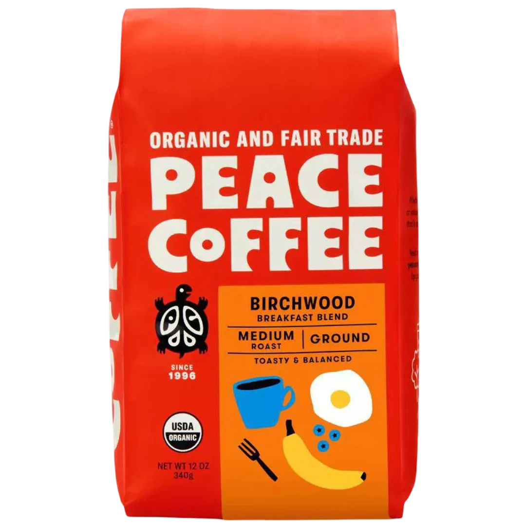 Organic Birchwood Breakfast Blend Medium Roast Ground Coffee