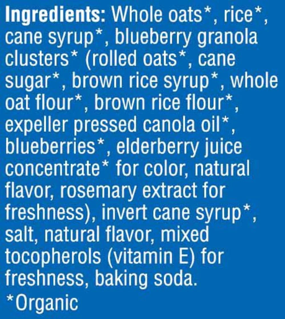 Organic Blueberry Clusters Cereal - Image 3