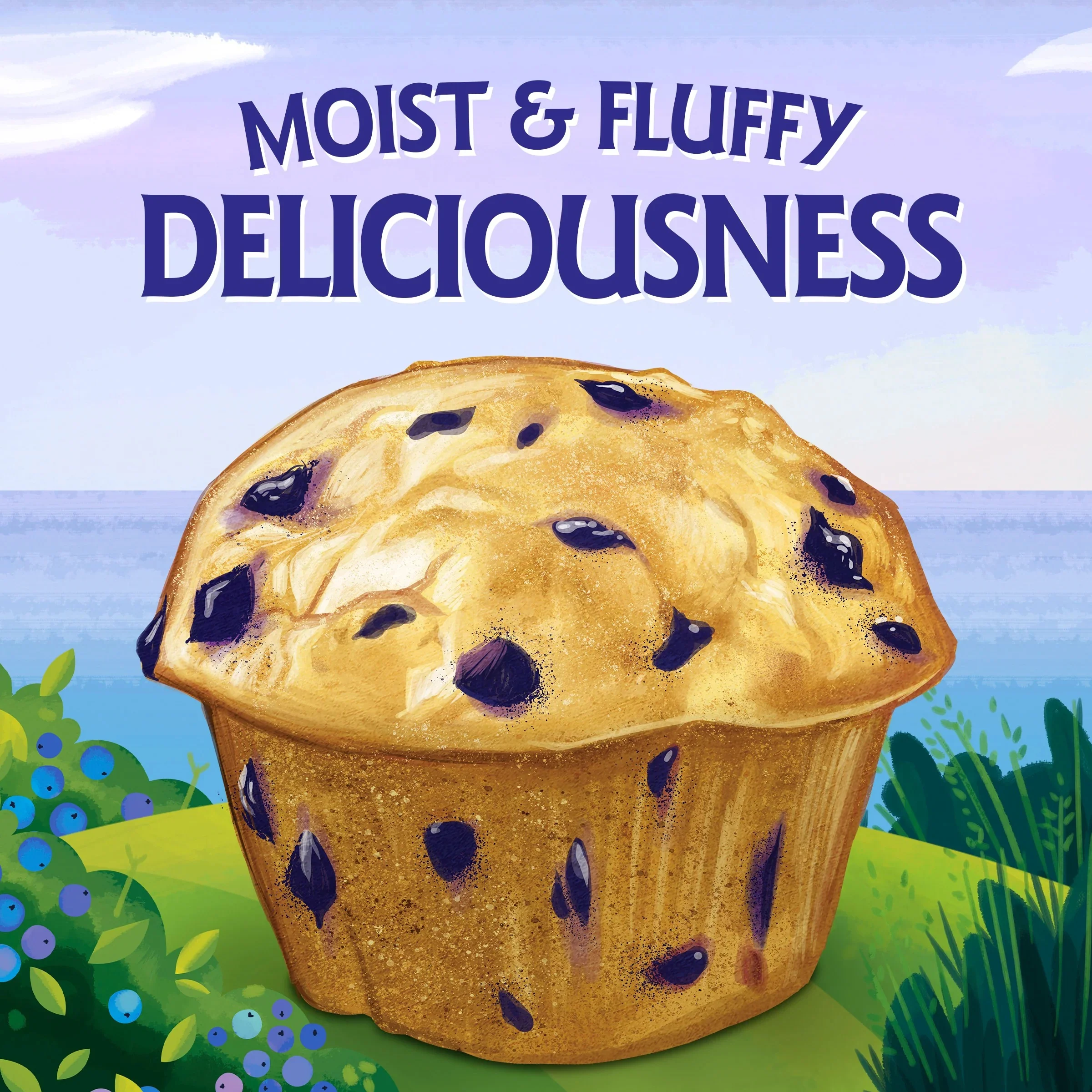 Organic Blueberry Quick Bread And Muffin Mix - Image 3