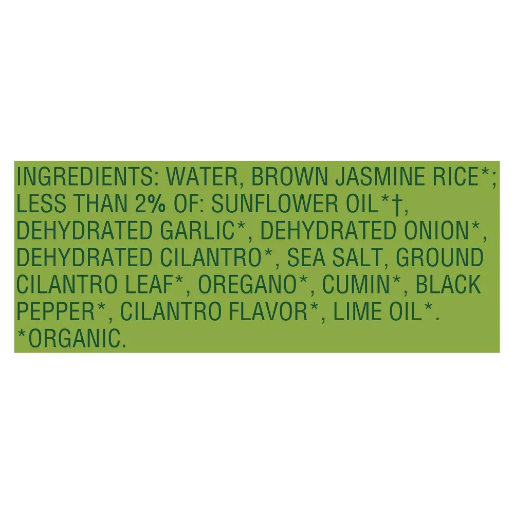 Organic Brown Jasmine Rice With Cilantro - Image 3