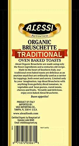 Organic Bruschette Traditional Oven Baked Toasts - Image 2