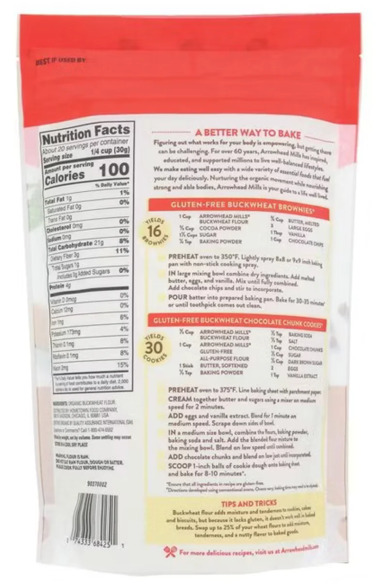 Organic Buckwheat Flour - Image 2