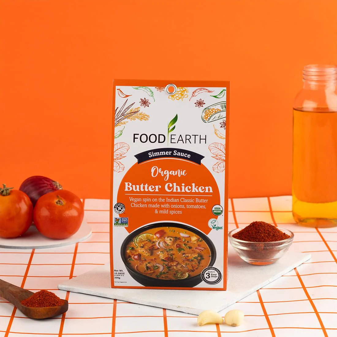 Organic Butter Chicken Simmer Sauce - Image 3