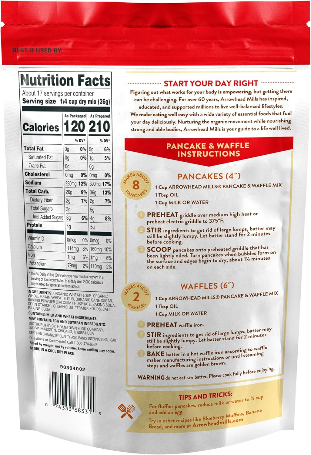 Organic Buttermilk Pancake Mix - Image 2