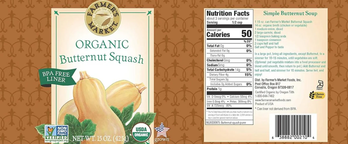 Organic Butternut Squash - Image 2