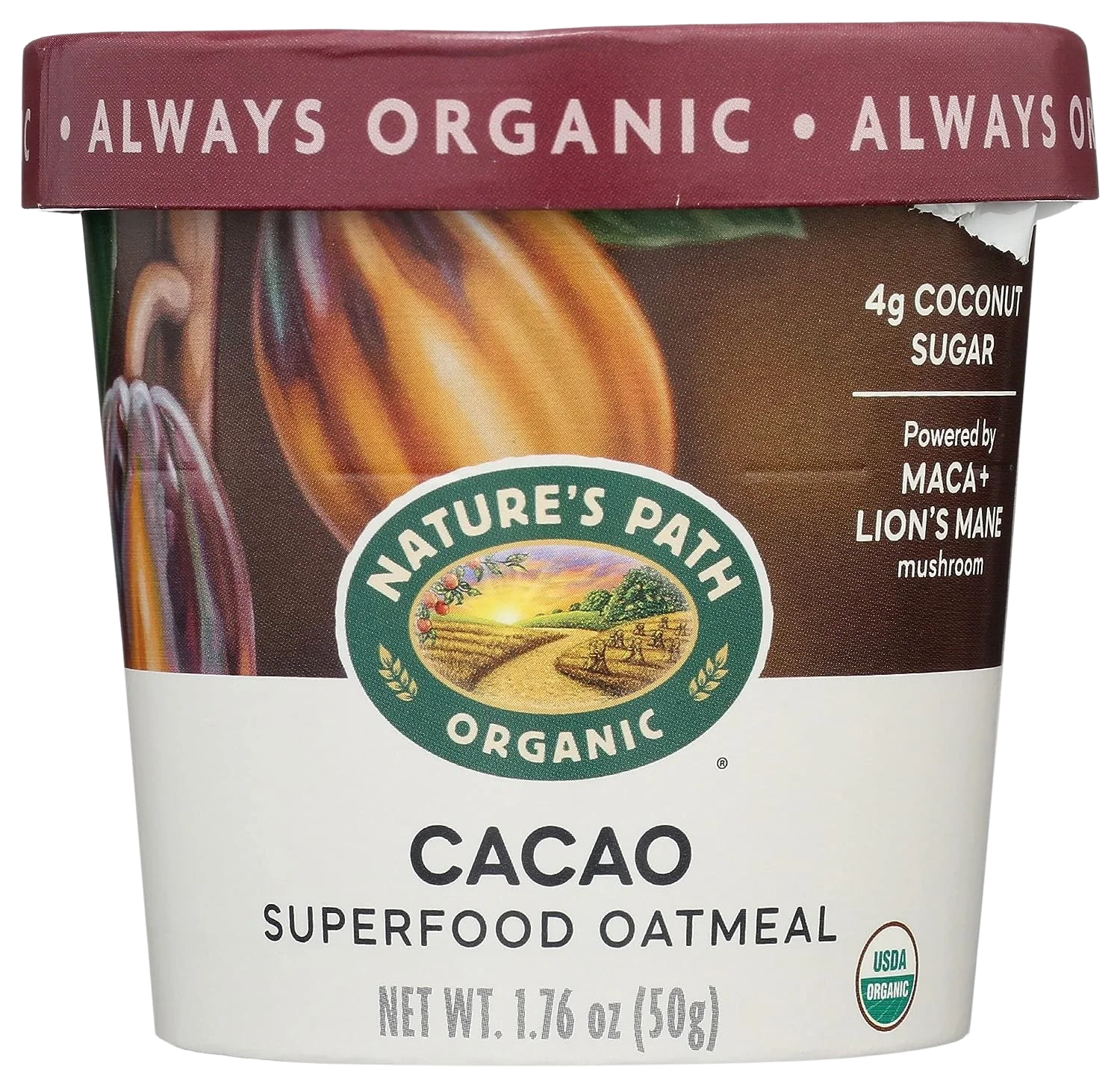 Organic Cacao Superfood Oatmeal
