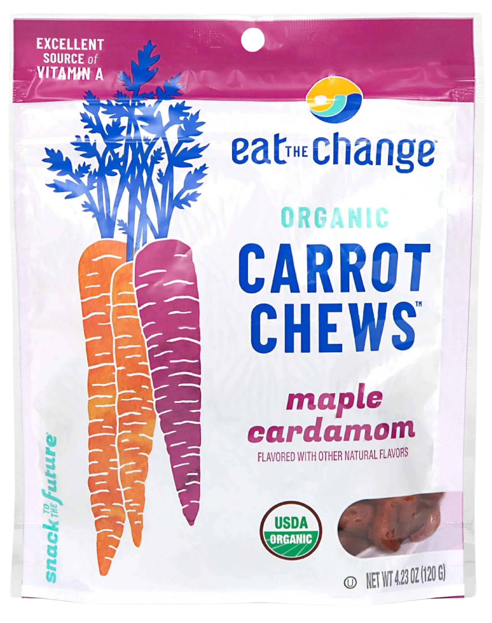 Organic Carrot Chews Maple Cardamom
