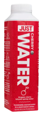 Organic Cherry Infused Spring Water (12 Pack) - Image 2