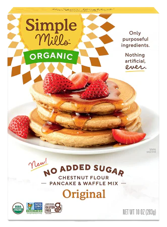 Organic Chestnut Flour Pancake & Waffle Mix