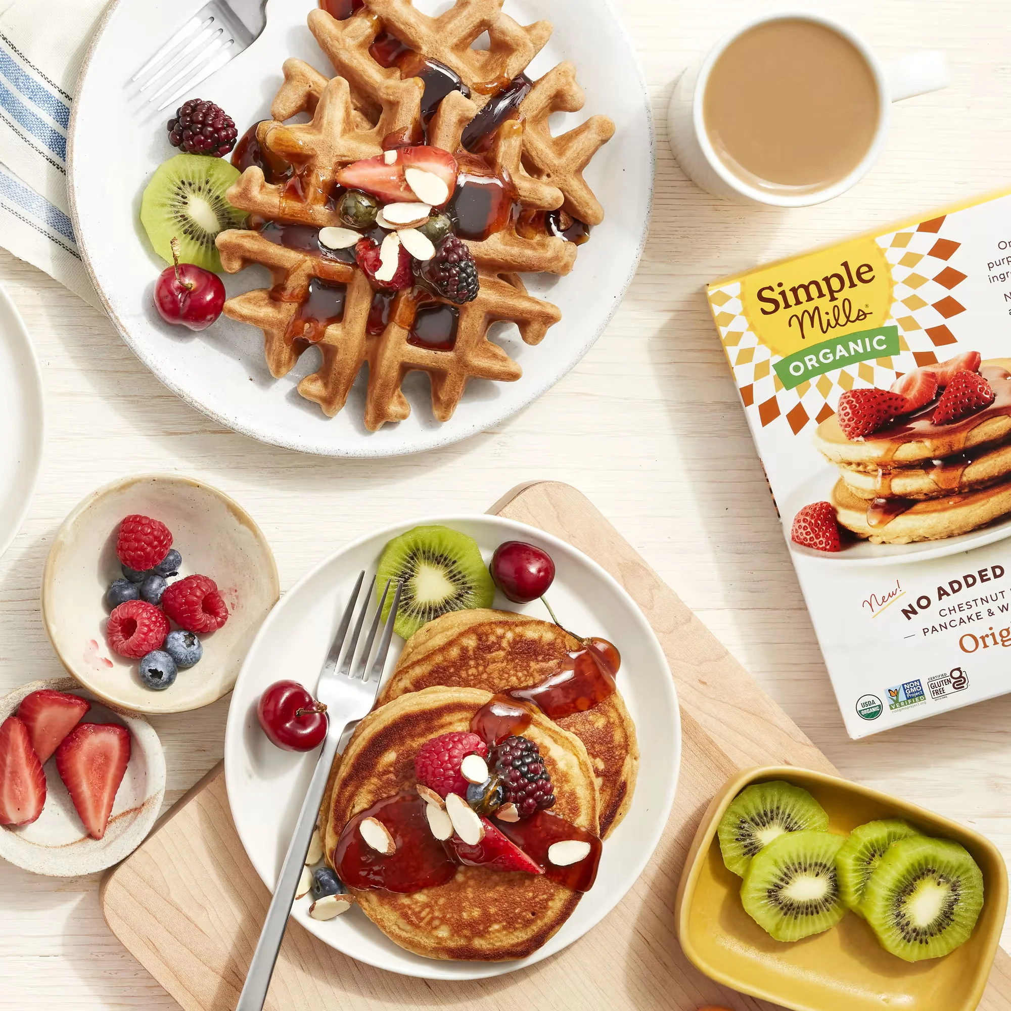 Organic Chestnut Flour Pancake & Waffle Mix - Image 4