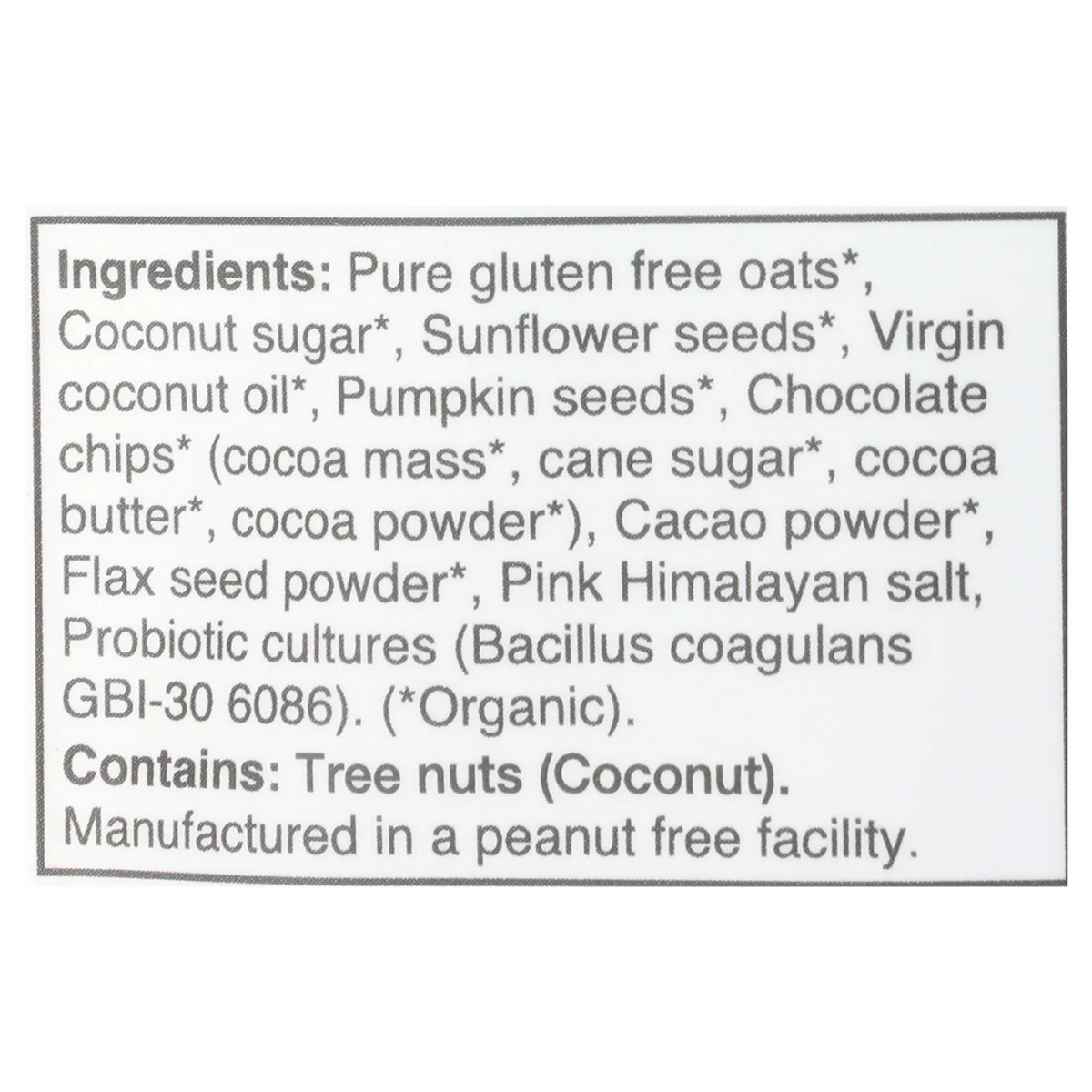 Organic Chocolate Oat Clusters - Image 4