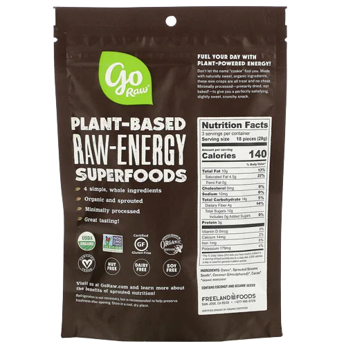 Organic Chocolate Sprouted Cookie - Image 2