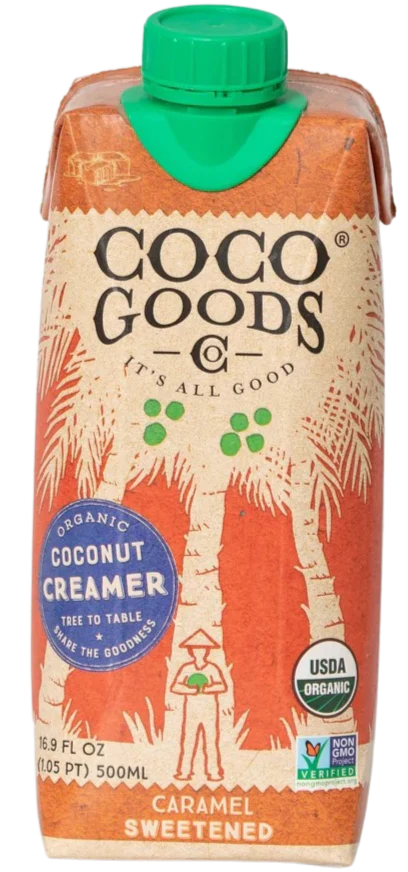 Organic Coconut Creamer - Sweetened Caramel