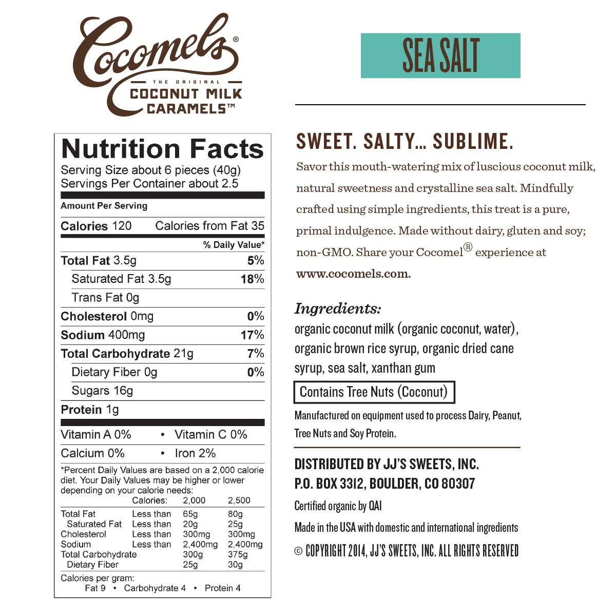 Sea Salt Organic Coconut Milk Caramels - Image 5