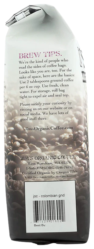 Organic Columbian Ground Coffee - Image 2