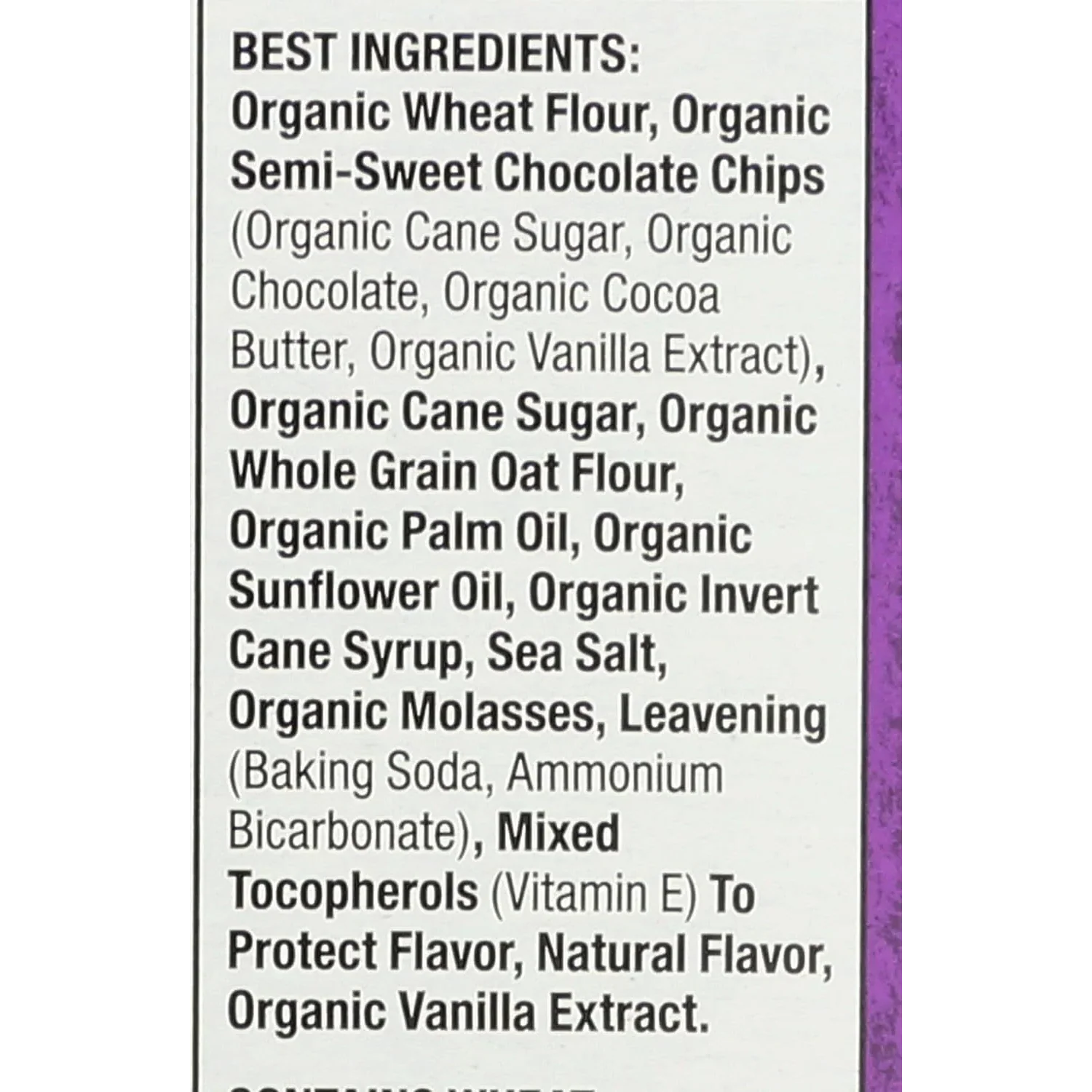 Organic Chocolate Chip Cookie Bites (10 CT) - Image 3