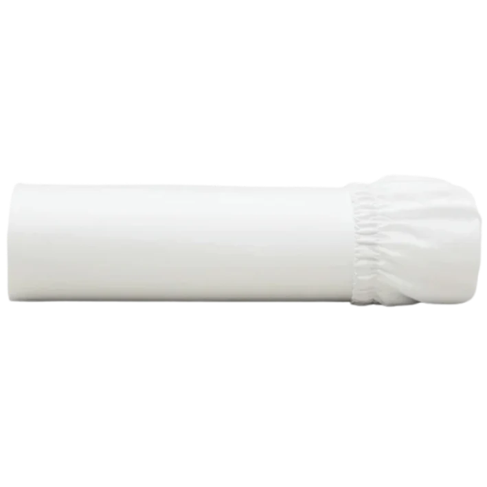 Organic Cotton King Fitted Sheet- White