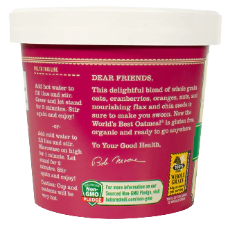 Organic Cranberry Oatmeal Cup - Image 3