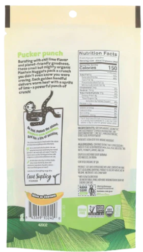 Organic Crunchy Chili Lime Plantain Nuggets - Image 2