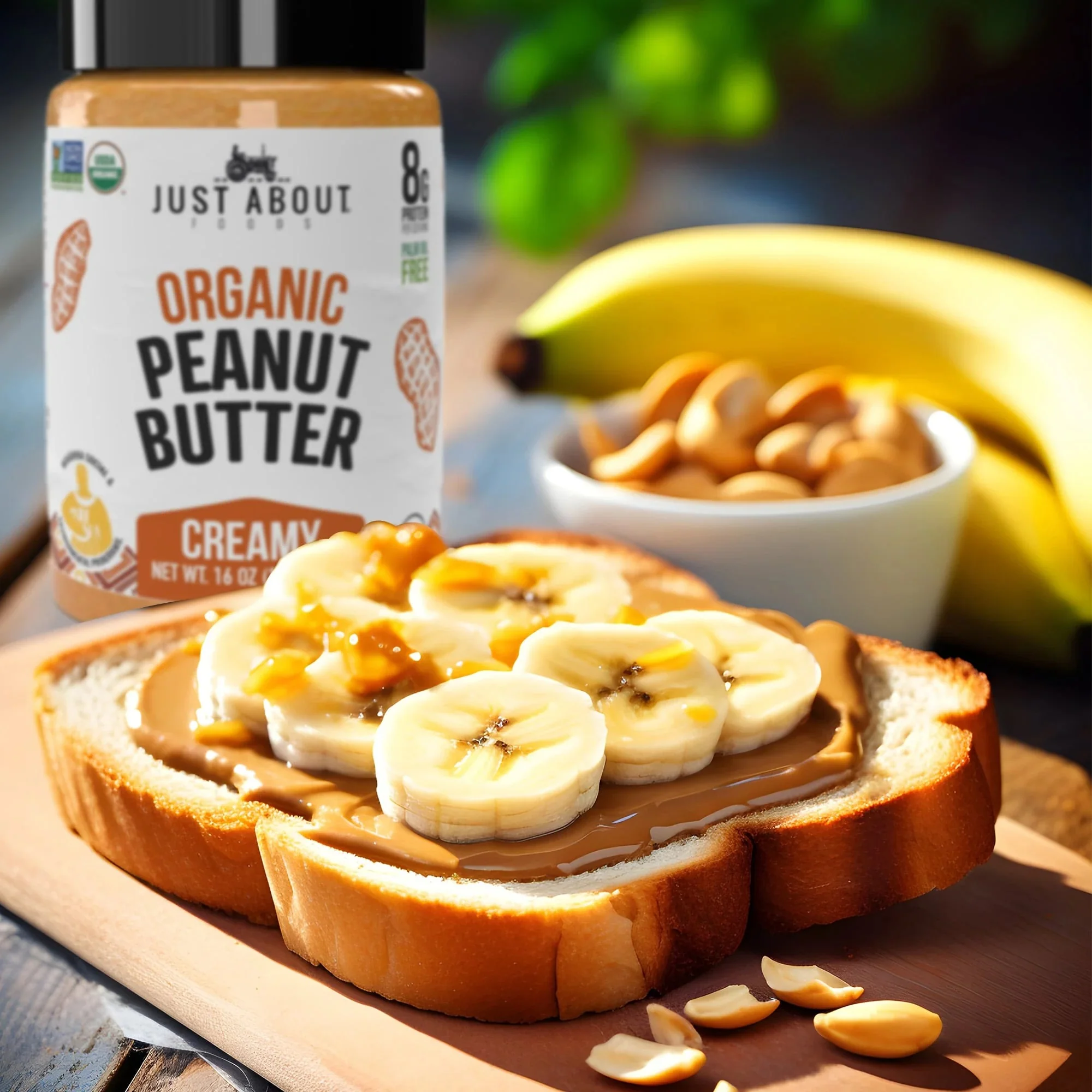Organic Crunchy Peanut Butter - Image 2