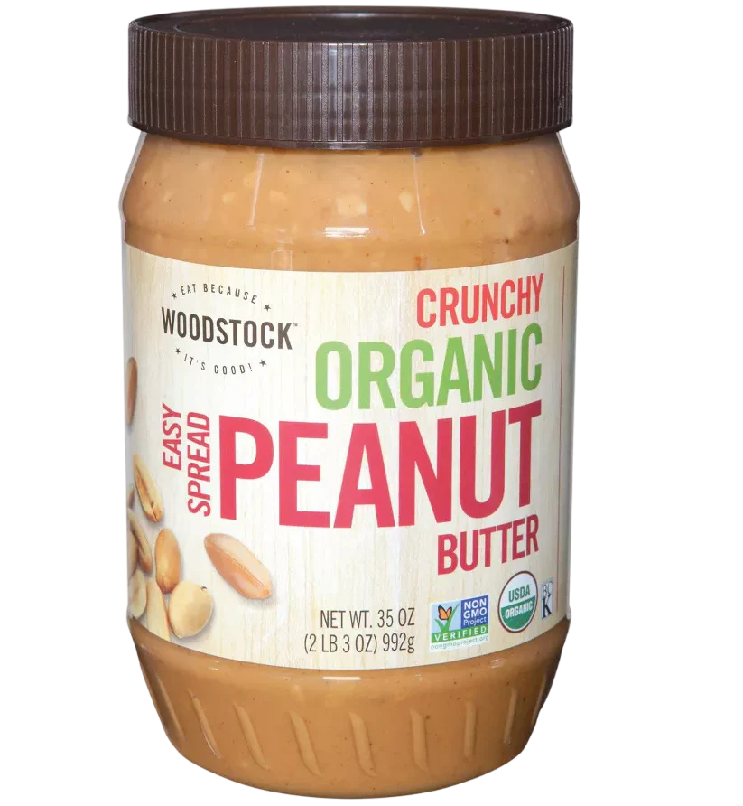 Organic Crunchy Salted Peanut Butter
