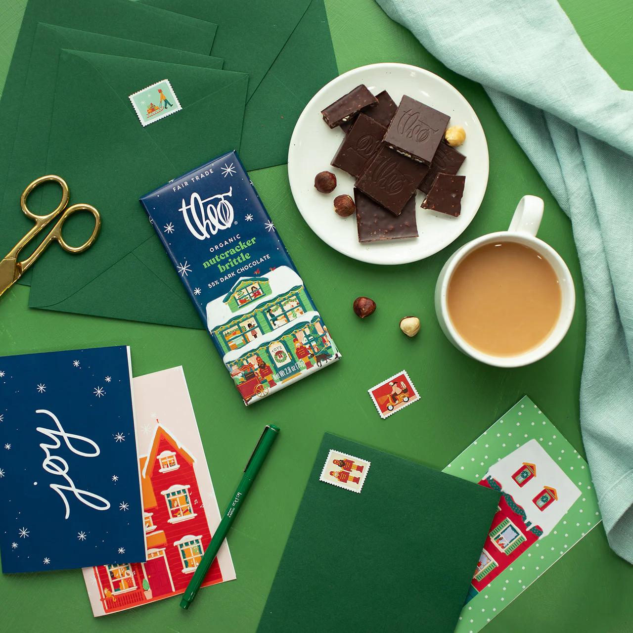 Organic Dark Chocolate 55% Nutcracker Brittle - Image 2