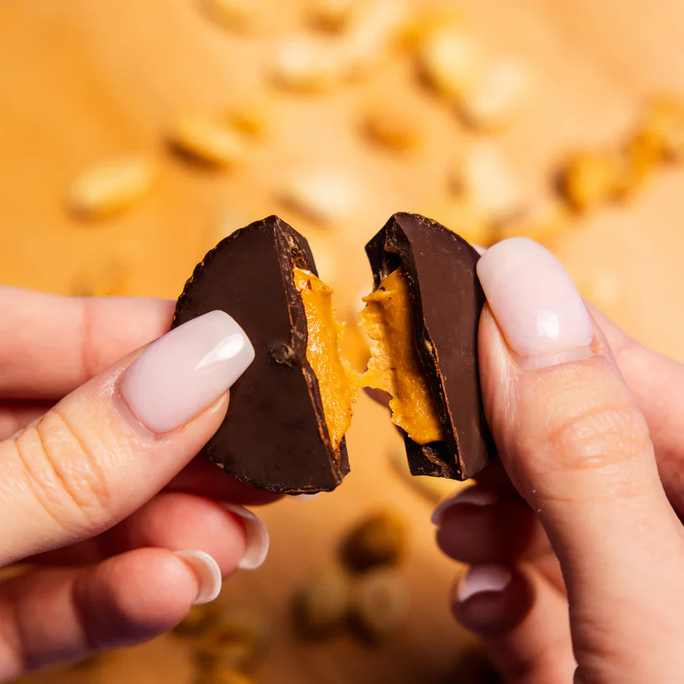 Organic Dark Chocolate Peanut Butter Cups - Image 3