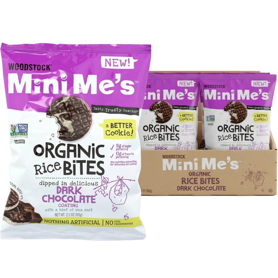 Organic Dark Chocolate Sea Salt Mini Rice Bites (8 CT)