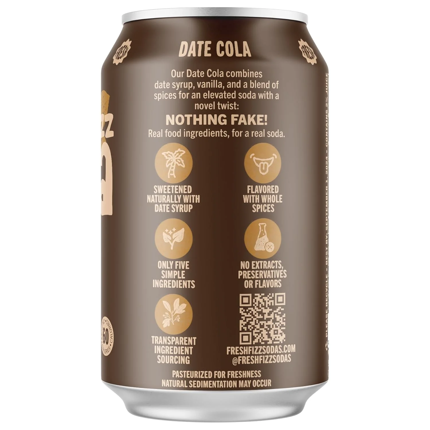 Organic Date Cola Soda (12 CT) - Image 3