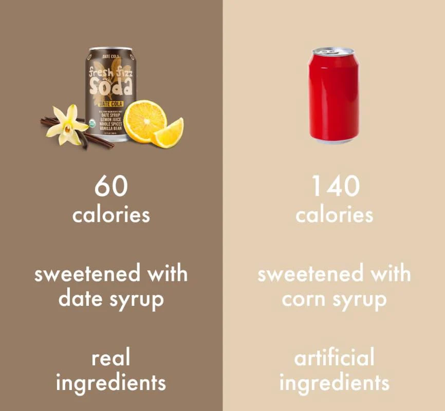 Organic Date Cola Soda (12 CT) - Image 4