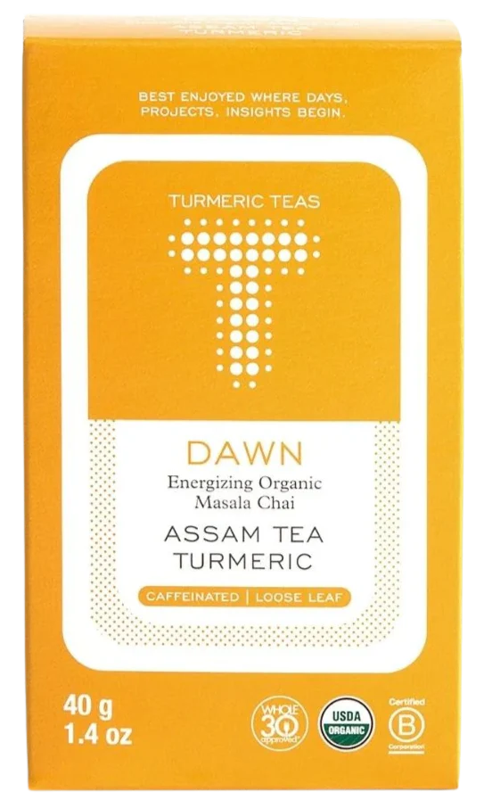 Organic Dawn Assam Turmeric Tea