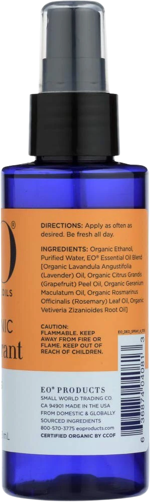 Organic Deodorant Citrus Spray - Image 2