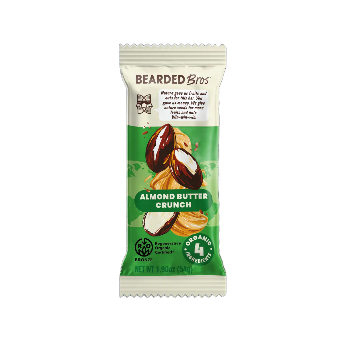 Organic Almond Butter Crunch Protein Bar (10 Pack) - Image 2
