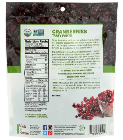 Organic Dried Cranberry - Image 2
