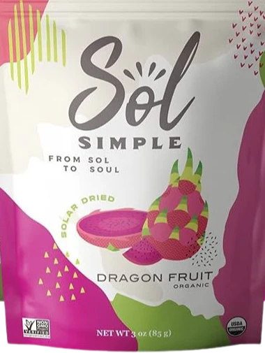 Organic Dried Dragon Fruit