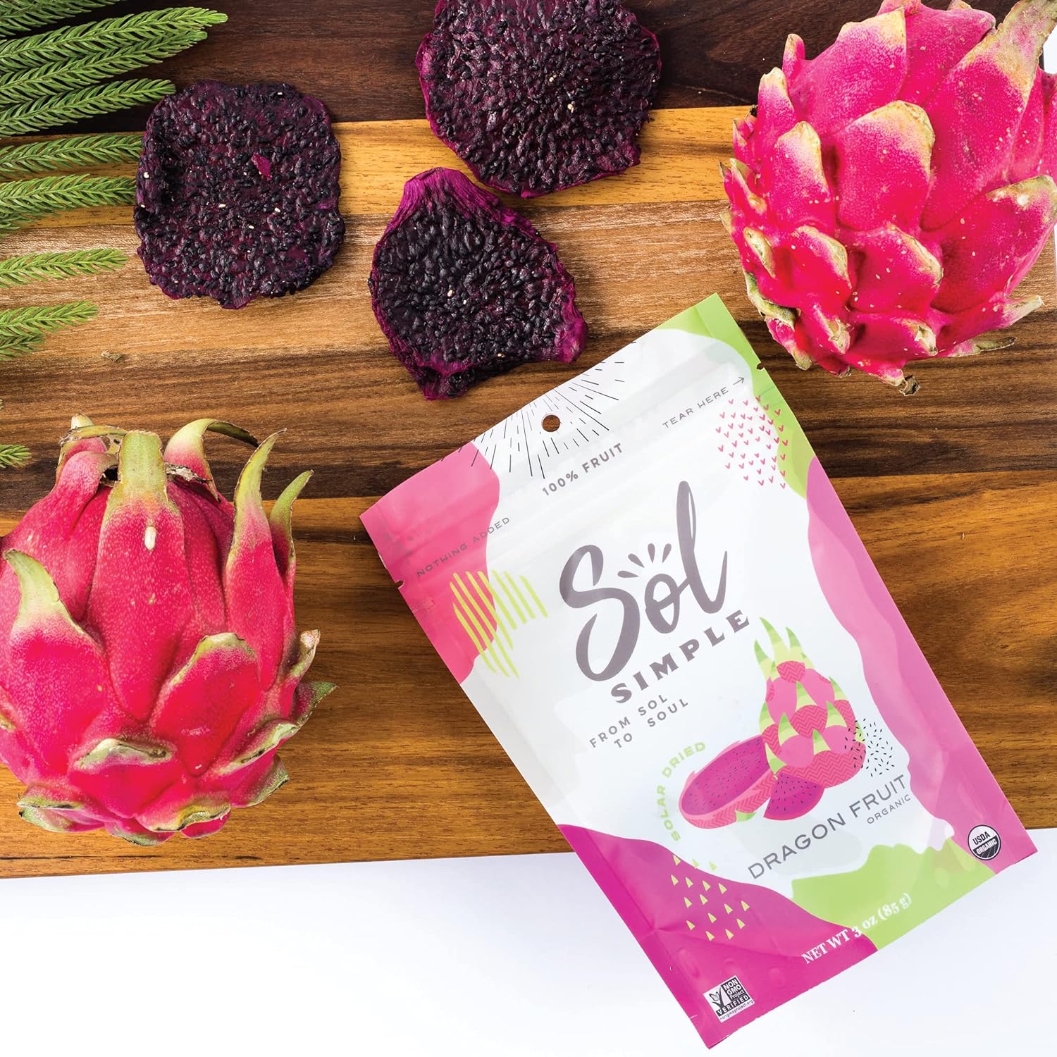 Organic Dried Dragon Fruit - Image 2