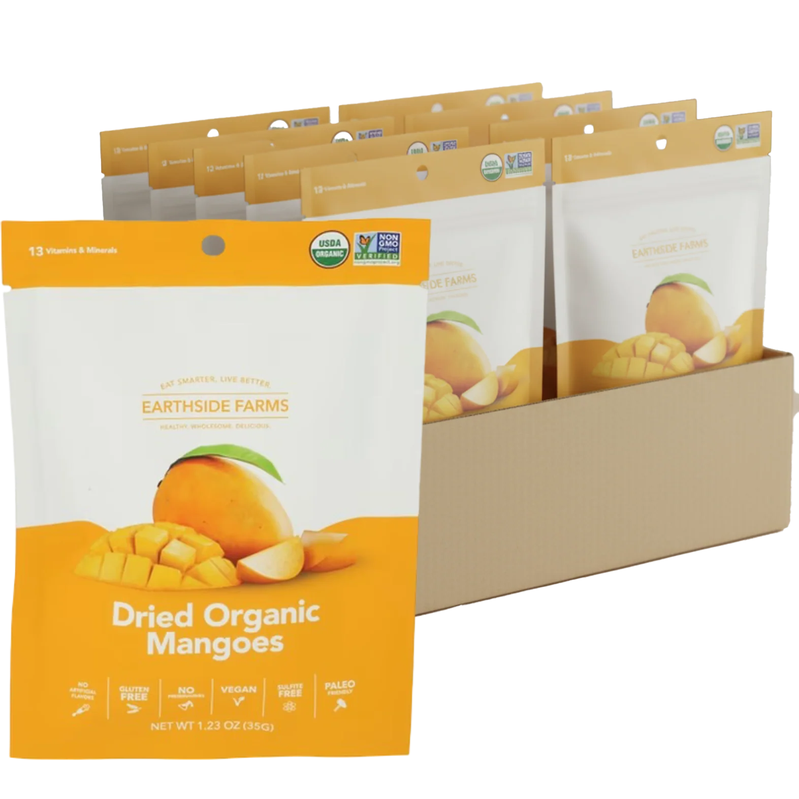 Organic Dried Mangoes (10 CT)