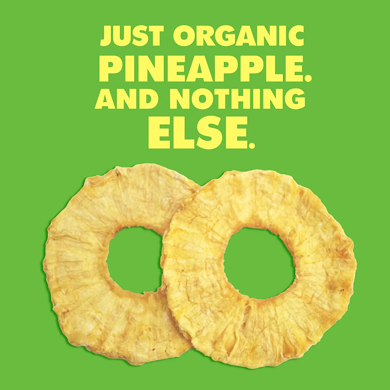 Organic Dried Pineapple Rings - Image 2