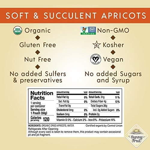 Organic Dried Turkish Apricots - Image 2