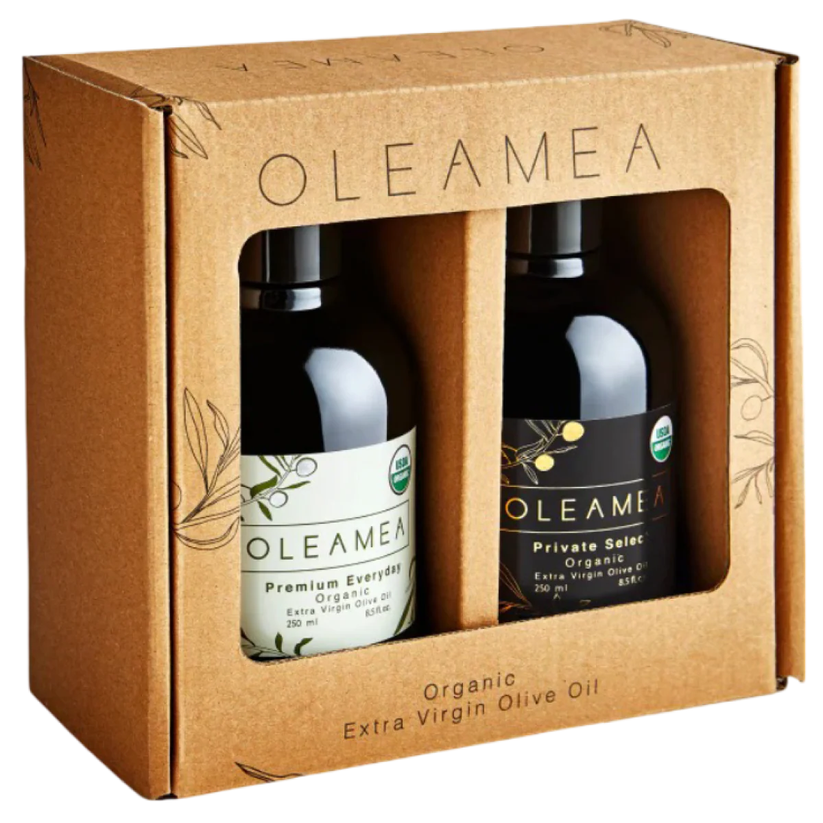 Organic Duo: Premium Everyday and Private Select EVOO