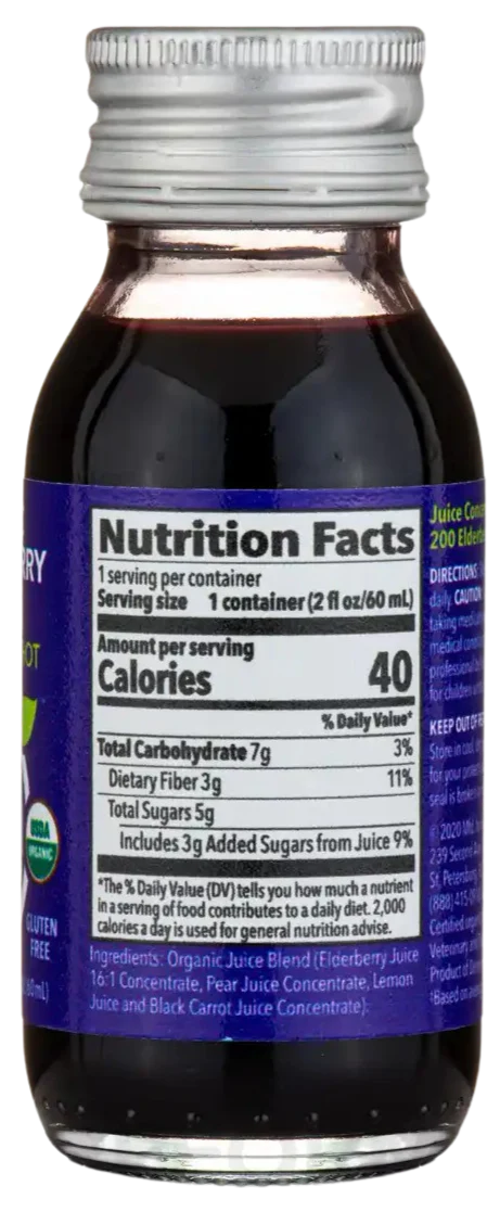 Organic Elderberry Immune Shot - Image 2