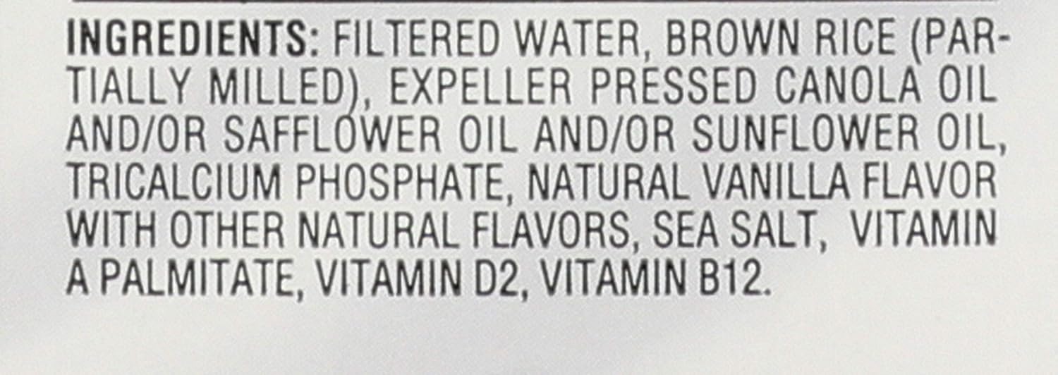 Organic Enriched Vanilla Rice Drink - Image 3