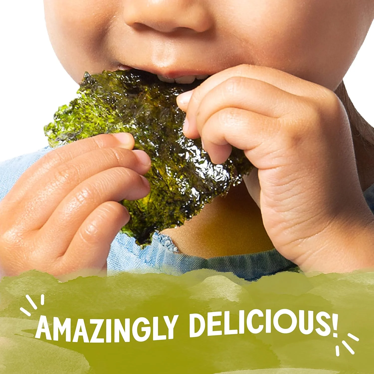 Organic Extra Virgin Olive Oil Roasted Seaweed (6 Pack) - Image 3