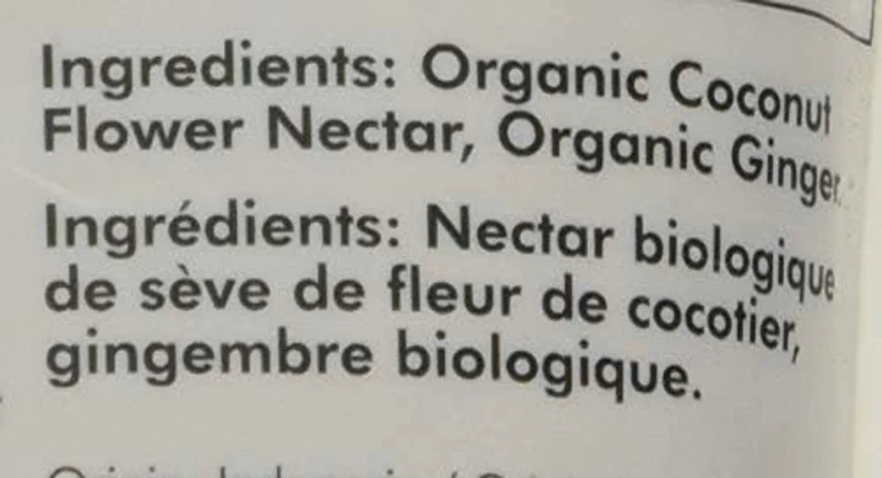 Organic Fair Trade Ginger Coconut Sugar - Image 3