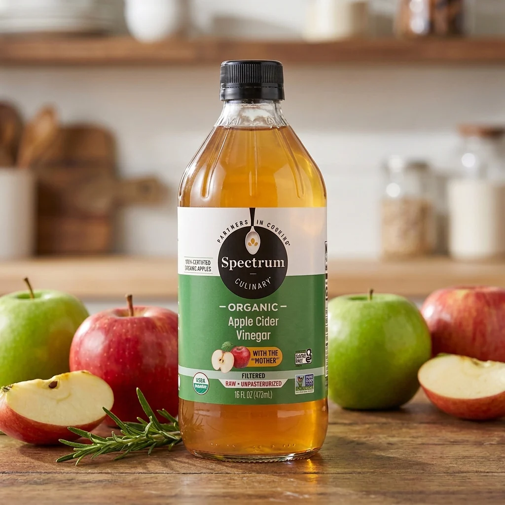 Organic Filtered Apple Cider Vinegar - With Mother - Image 2