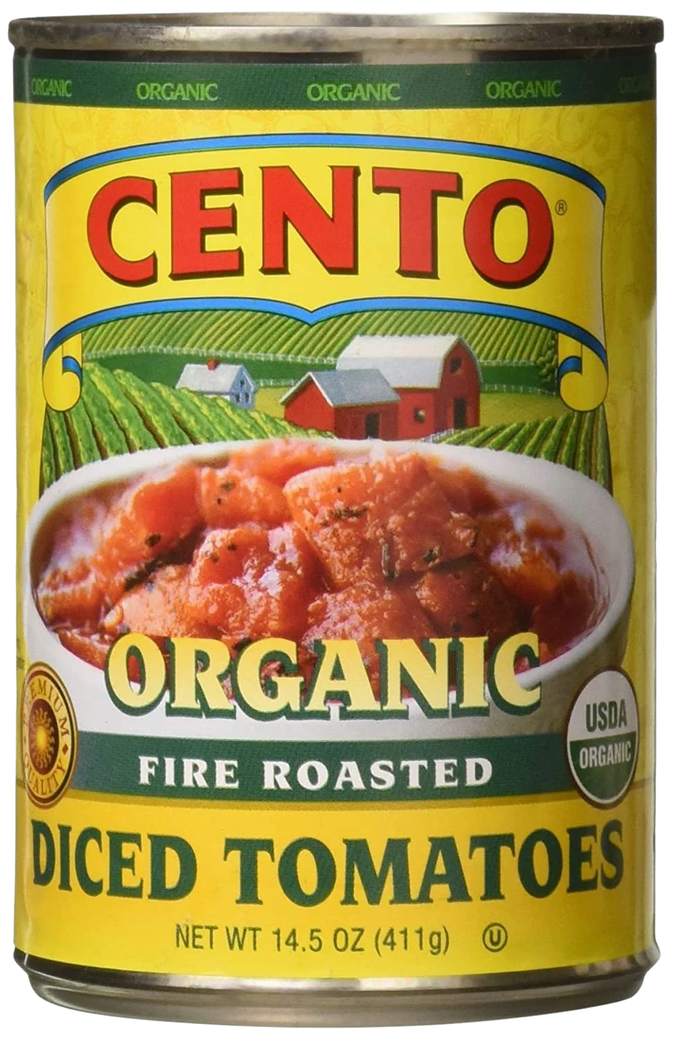 Organic Fire Roasted Diced Tomatoes