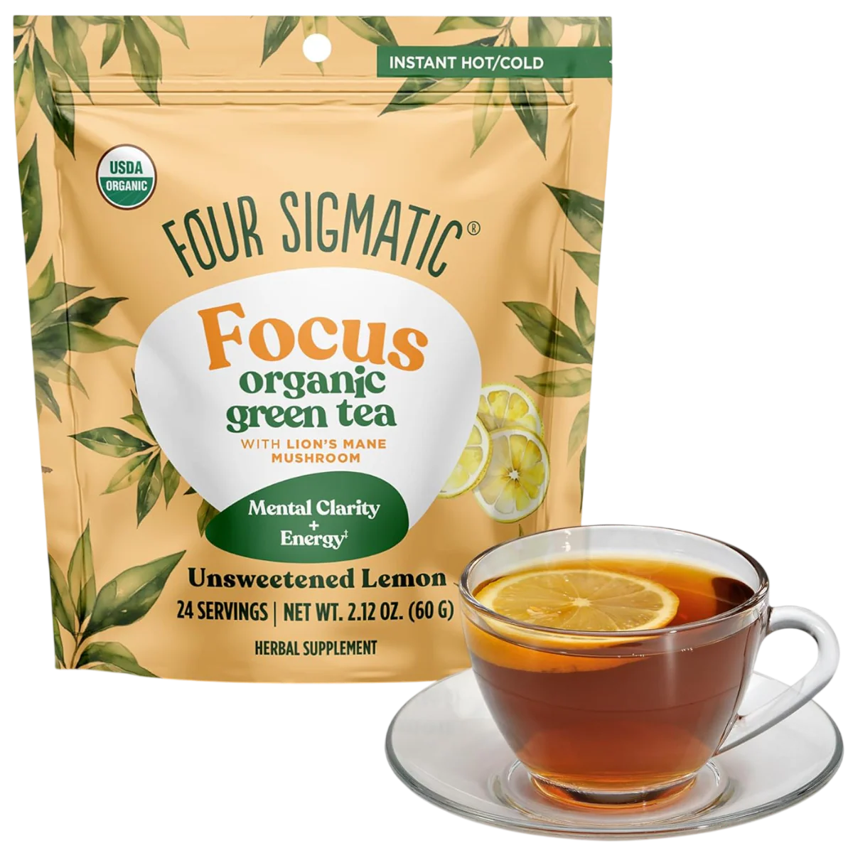 Organic Focus Green Tea - Image 2