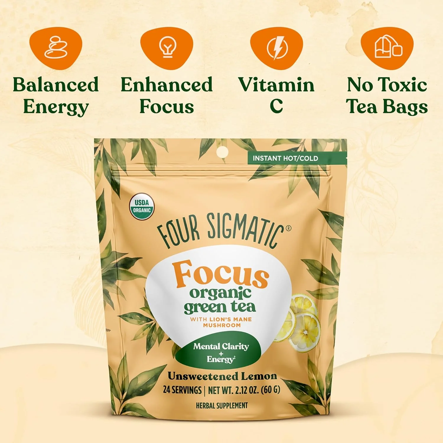 Organic Focus Green Tea - Image 3
