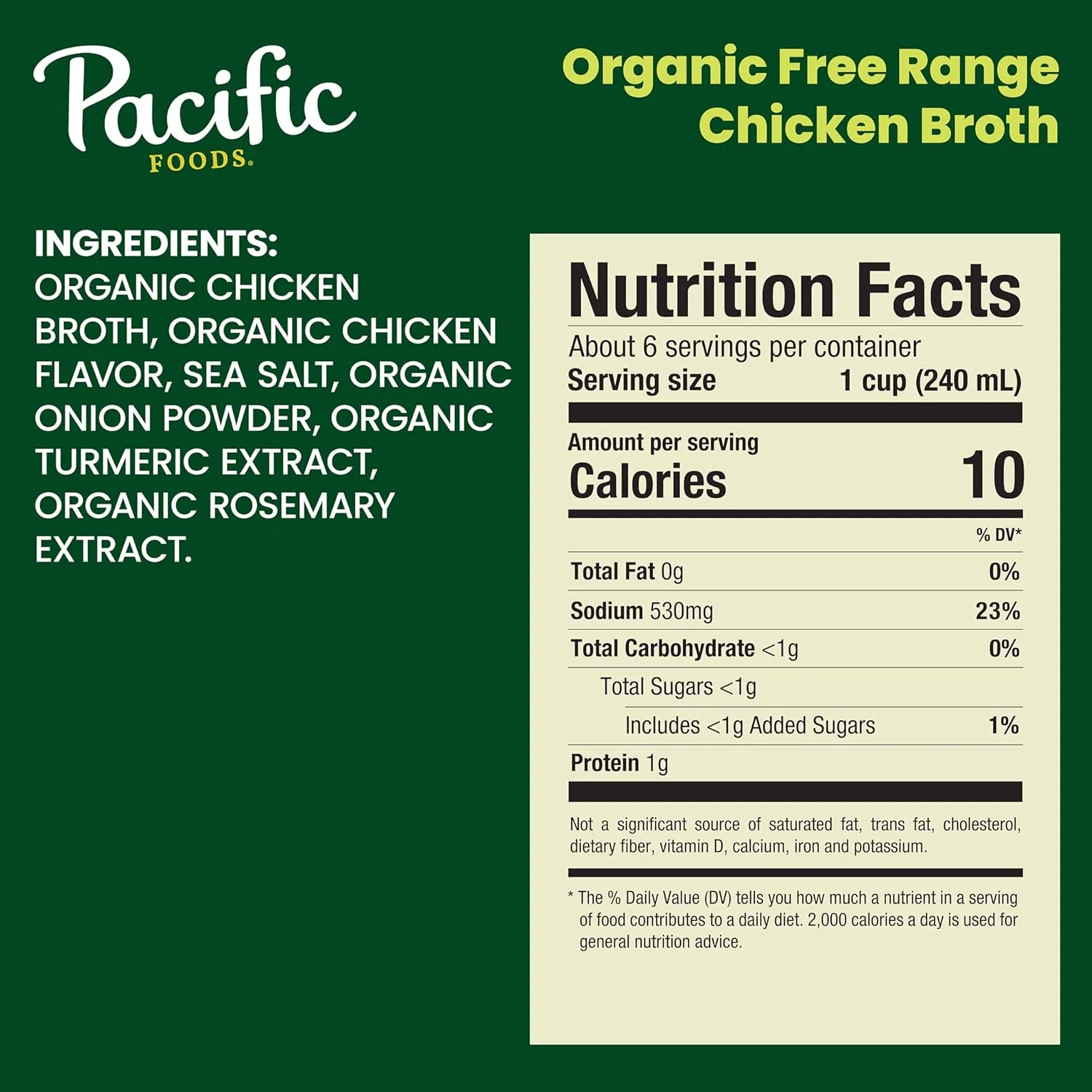 Organic Free Range Chicken Broth (3 Pounds) - Image 4