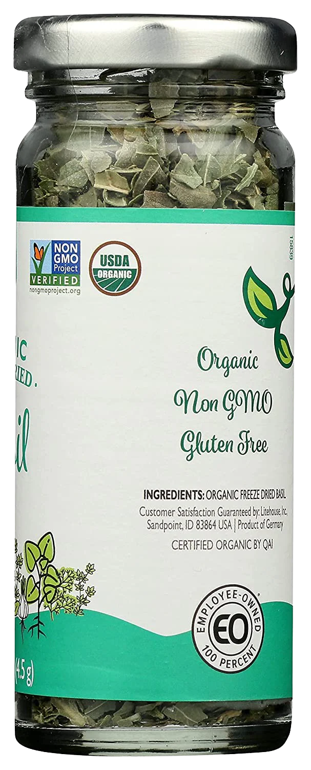 Organic Freeze Dried Basil - Image 2